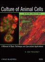 Culture of Animal Cells A Manual of Basic Technique and Specialized Applications