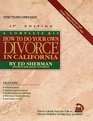 How to Do Your Own Divorce in California