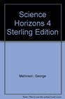 Science Horizons 4 Sterling Edition