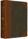 ESV MacArthur Study Bible (TruTone, Forest/Tan, Portfolio Design)