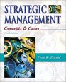 Strategic Management Concepts and Cases Ninth Edition