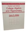 College Algebra  Trigonometry
