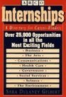Internships A Directory for CareerFinders