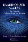 Unauthorized Access The Crisis in Online Privacy and Security