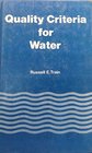 Quality Criteria for Water