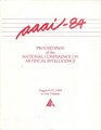 AAAI84 Proceedings of the 4th National Conference on Artificial Intelligence