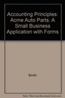 Acme Auto Parts Foreign  Domestic  A SmallBusiness Application With Forms