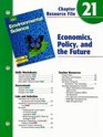 Holt Environmental Science Chapter 21 Resource File Economics Policy and the Future