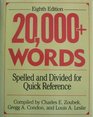 8/e 20 000 Words