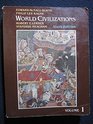 World Civilizations Vol 1 Sixth Edition