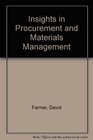 Insights in Procurement and Materials Management