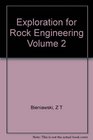 Exploration for Rock Engineering Volume 2