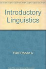 Introductory Linguistics