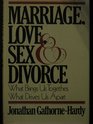 Marriage Love Sex and Divorce