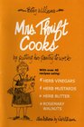 MRS THRIFT COOKS by putting her pantry to work