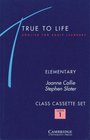 True to Life Elementary Class cassette set  English for Adult Learners
