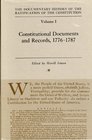 Constitutional Documents and Records 17761787