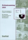 Richtsatzsammlung 2003 Buch und CDROM