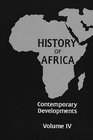History of Africa Contemporary Developments