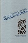 Modern Control Systems Analysis and Design