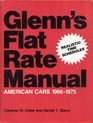 Glenn's Flat rate manual American cars 19661975