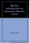 Norton Introduction to Literature Shorter 7e Im