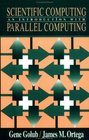 Scientific Computing  An Introduction with Parallel Computing
