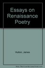 Essays on Renaissance Poetry