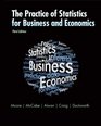 The Practice of Statistics for Business and Economics w/Student CD
