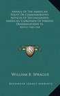 Annals Of The American Pulpit Or Commemorative Notices Of Distinguished American Clergymen Of Various Denominations V6 Baptist Part One