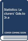 Statistics Lecturers' Gdeto 3re