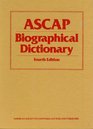 Ascap Biographical Dictionary