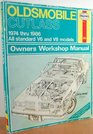 Oldsmobile Cutlass V6 and V8 197486 Owner's Workshop Manual