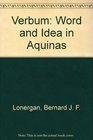 Verbum Word and Idea in Aquinas