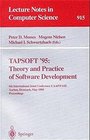 Tapsoft '95 Theory and Practice of Software Development  6th International Joint Conference Caap/Fase Aarhus Denmark May 2226 1995  Proceedin