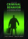 Criminal Behaviour A Psychosocial Approach WITH Criminal Justice an Introduction to the Criminal Justice System in England and Wales AND Research Methods in Criminal Justice and Criminology