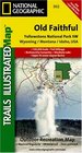 Yellowstone National Park SW  Old Faithful Trail Map