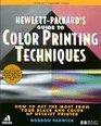 HP Guide to Color Printing Techniques How to Get the Most from Your Black and Color HP DeskJet Printer