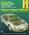 Haynes Repair Manual: Chrysler 1998-2000 LHS, 300M, Intrepid, Concorde