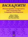 Back  Forth Pair Activities for Language Development