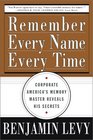 Remember Every Name Every Time Corporate America's Memory Master Reveals His Secrets