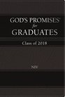God's Promises for Graduates Class of 2018  Black NIV New International Version