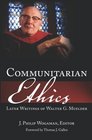 Communitarian Ethics Later Writings of Walter G Muelder