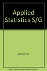 Applied Statistics Study Guide