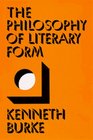 The Philosophy of Literary Form Studies in Symbolic Action