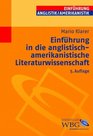 Einfhrung in die anglistischamerikanistische Literaturwissenschaft