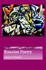 The Cambridge Introduction to Russian Poetry