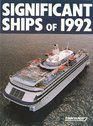 SIGNIFICANT SHIPS OF 1990