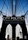 City Politics The Political Economy of Urban America