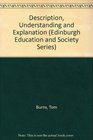 Description Explanation and Understanding Selected Writings 19441980